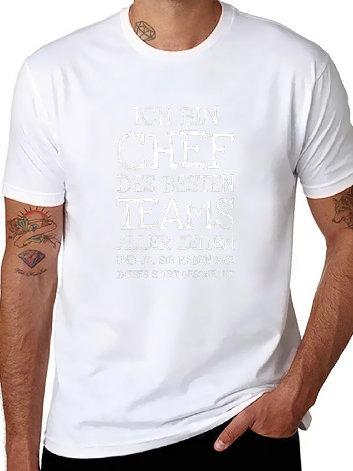Ich Bin Chef T-Shirt - Best Team Ever!