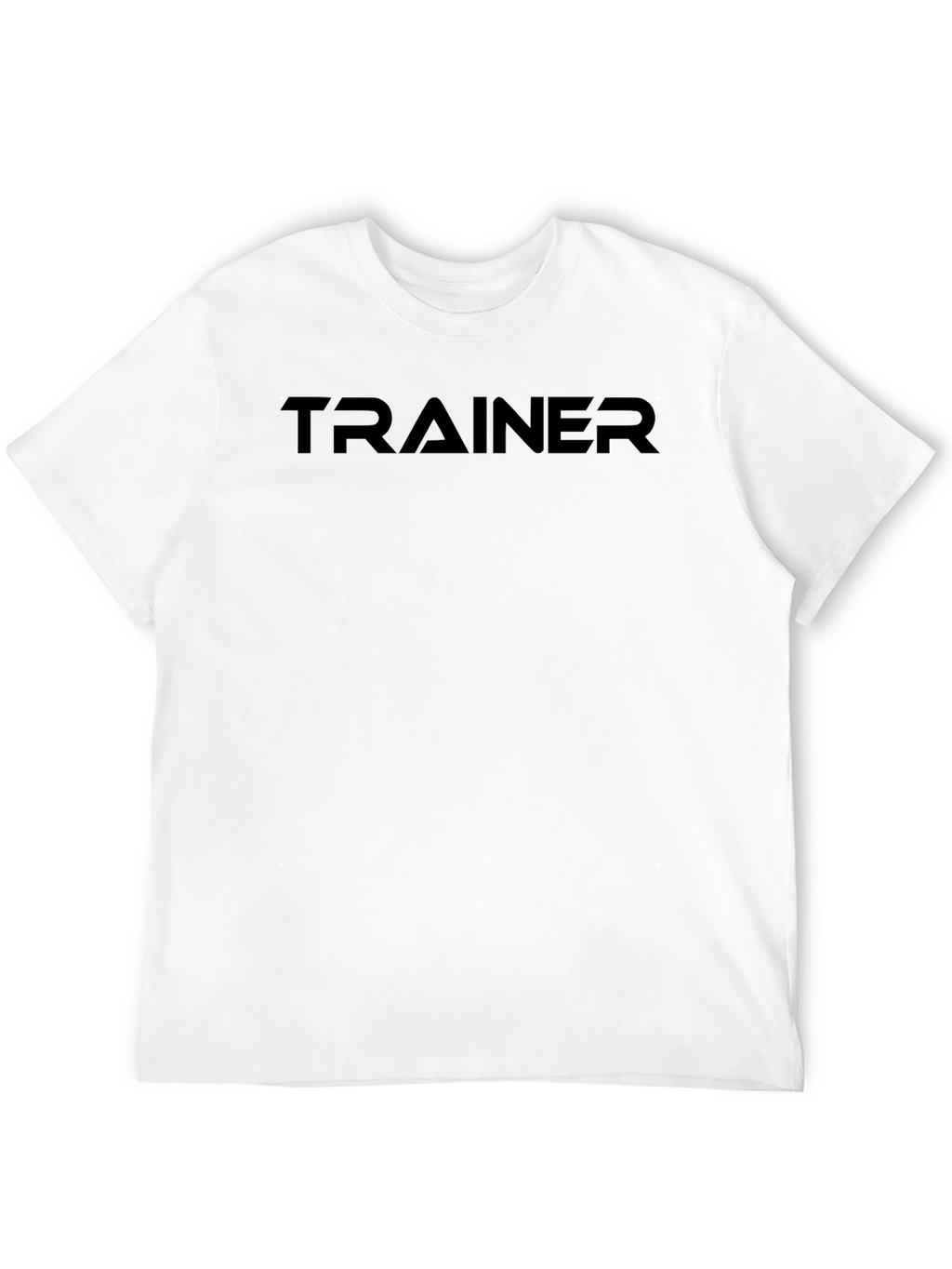 Mens Black TRAINER Graphic T-Shirt