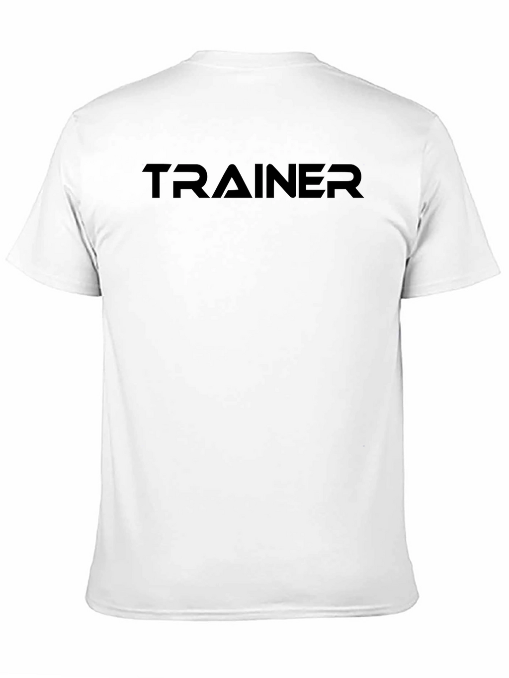 Mens Black TRAINER Graphic T-Shirt