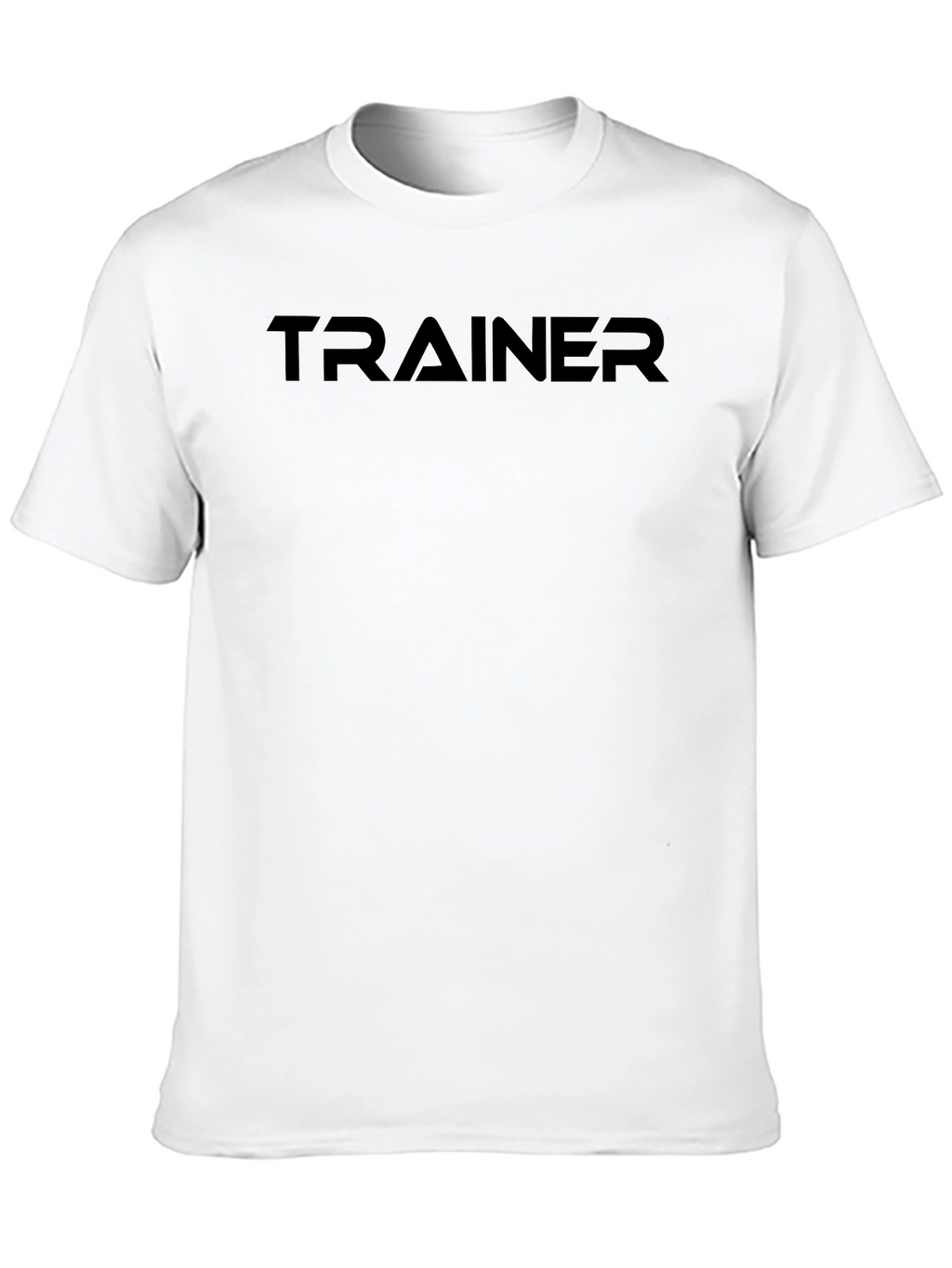 Mens Black TRAINER Graphic T-Shirt