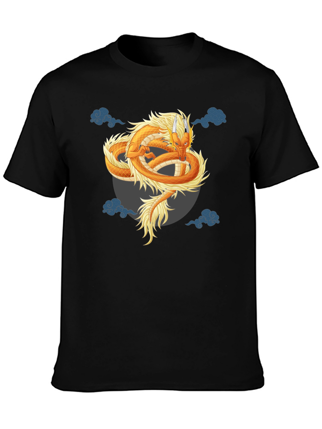 Dragon Graphic Tee - Artistic Asian Inspired Design
