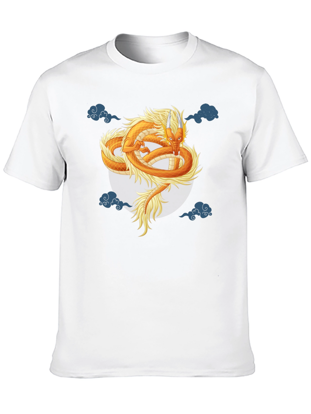 Dragon Graphic Tee - Artistic Asian Inspired Design