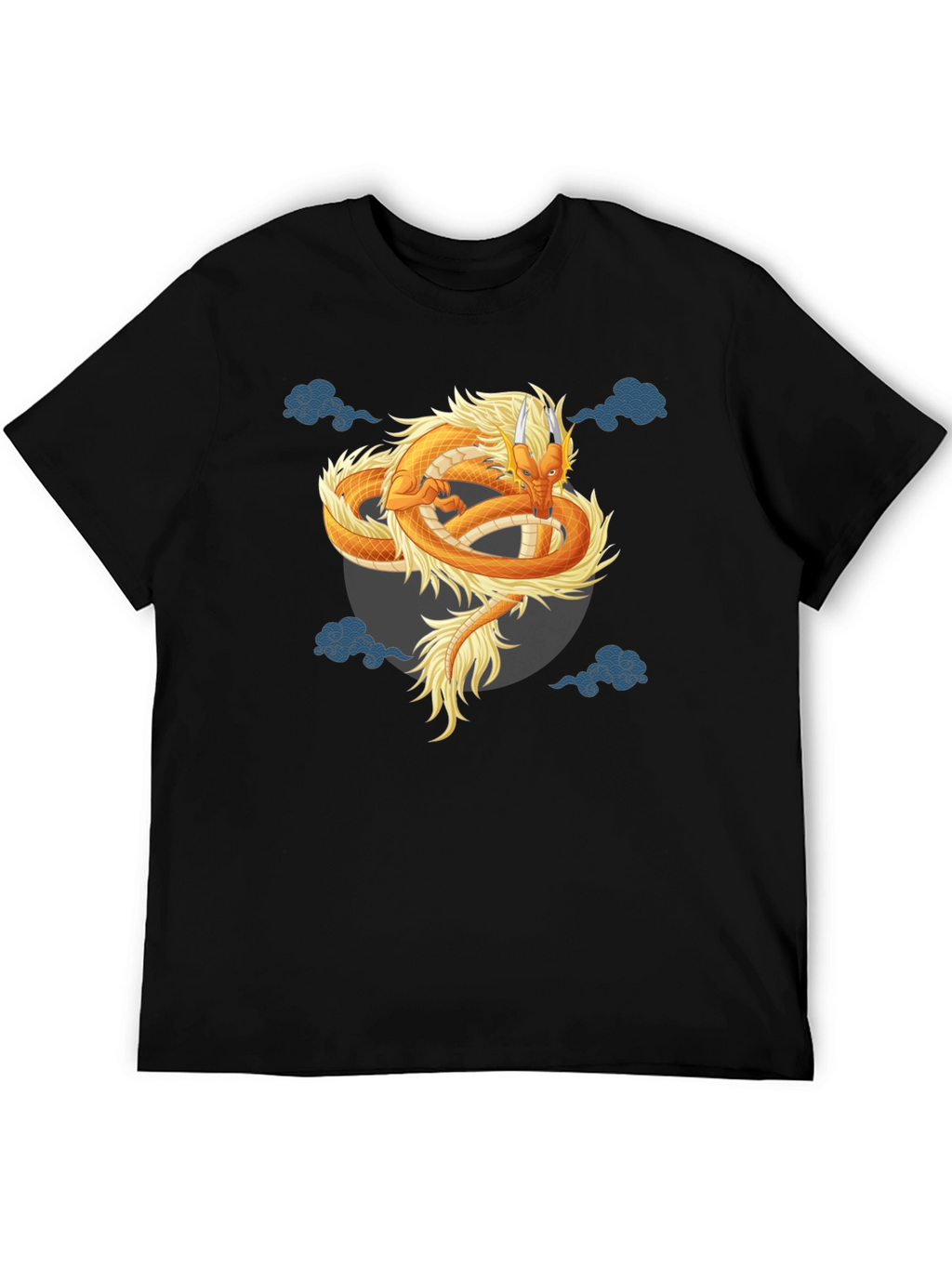 Dragon Graphic Tee - Artistic Asian Inspired Design