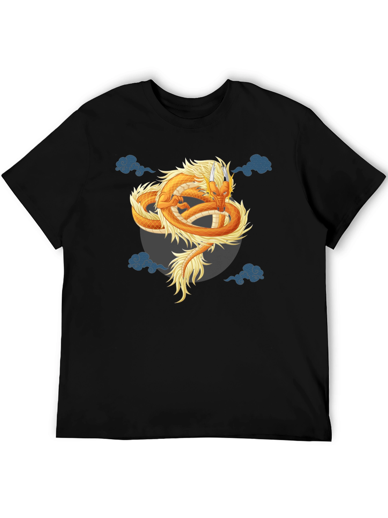 Dragon Graphic Tee - Artistic Asian Inspired Design