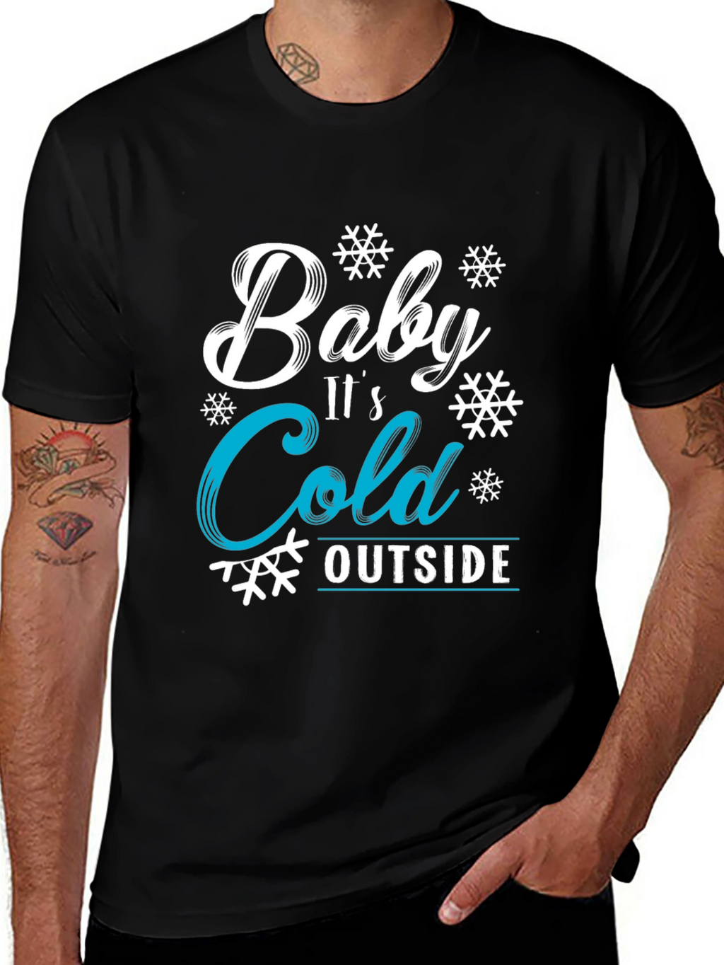 Baby Its Cold Outside Graphic Tee