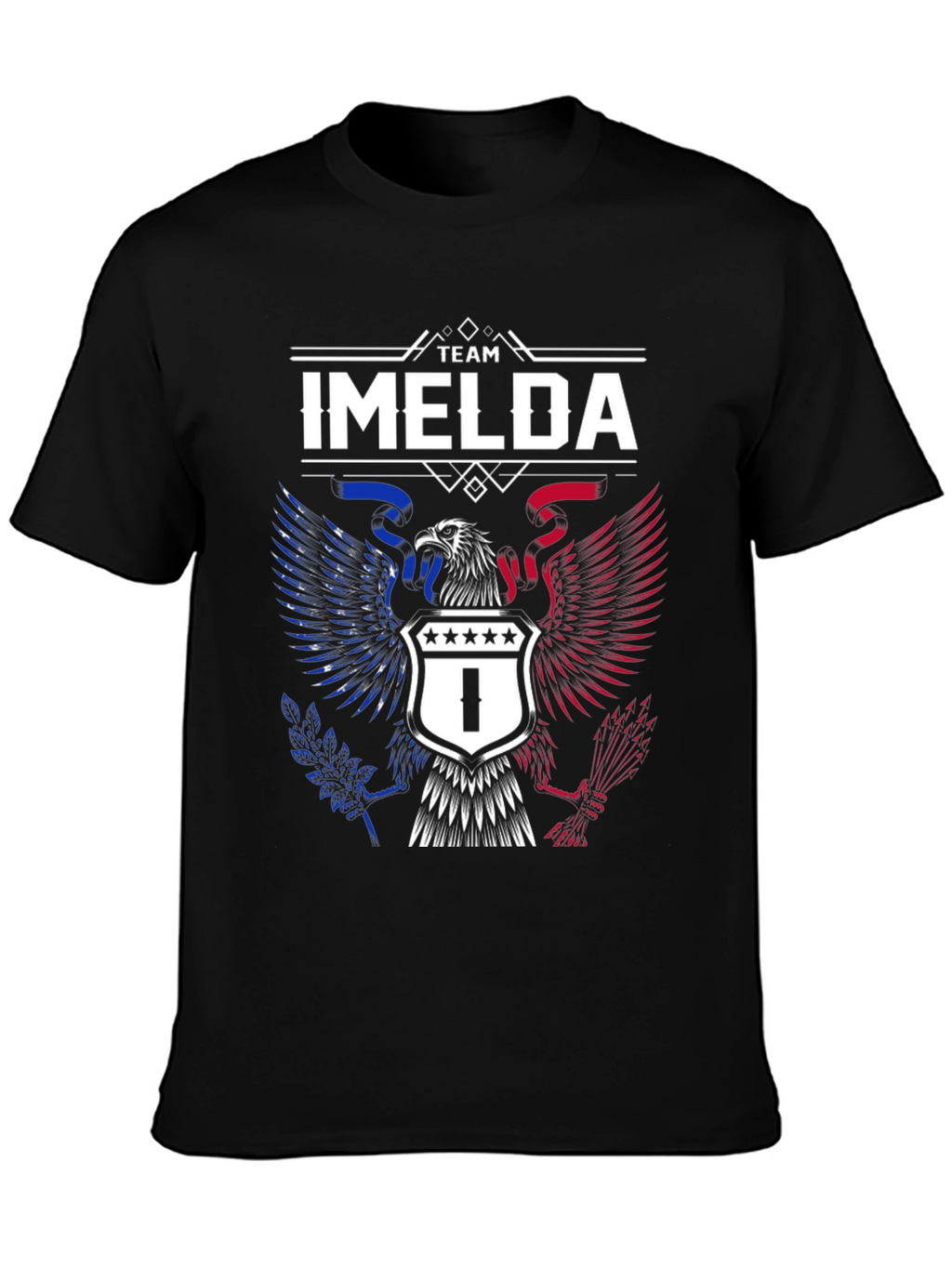 Team Imelda Patriotic Eagle Graphic T-Shirt