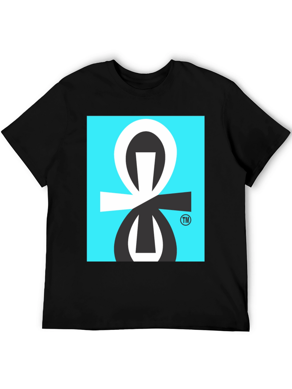Graphic Tee with Abstract Geometric Design