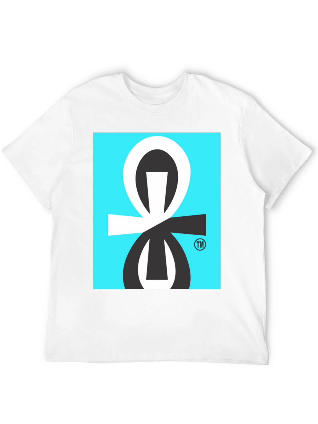 Graphic Tee with Abstract Geometric Design