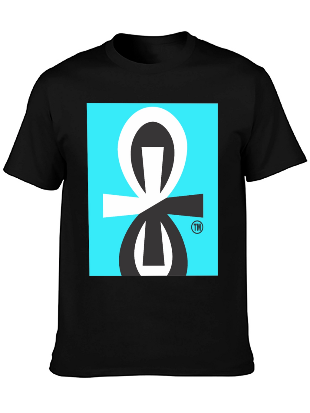 Graphic Tee with Abstract Geometric Design