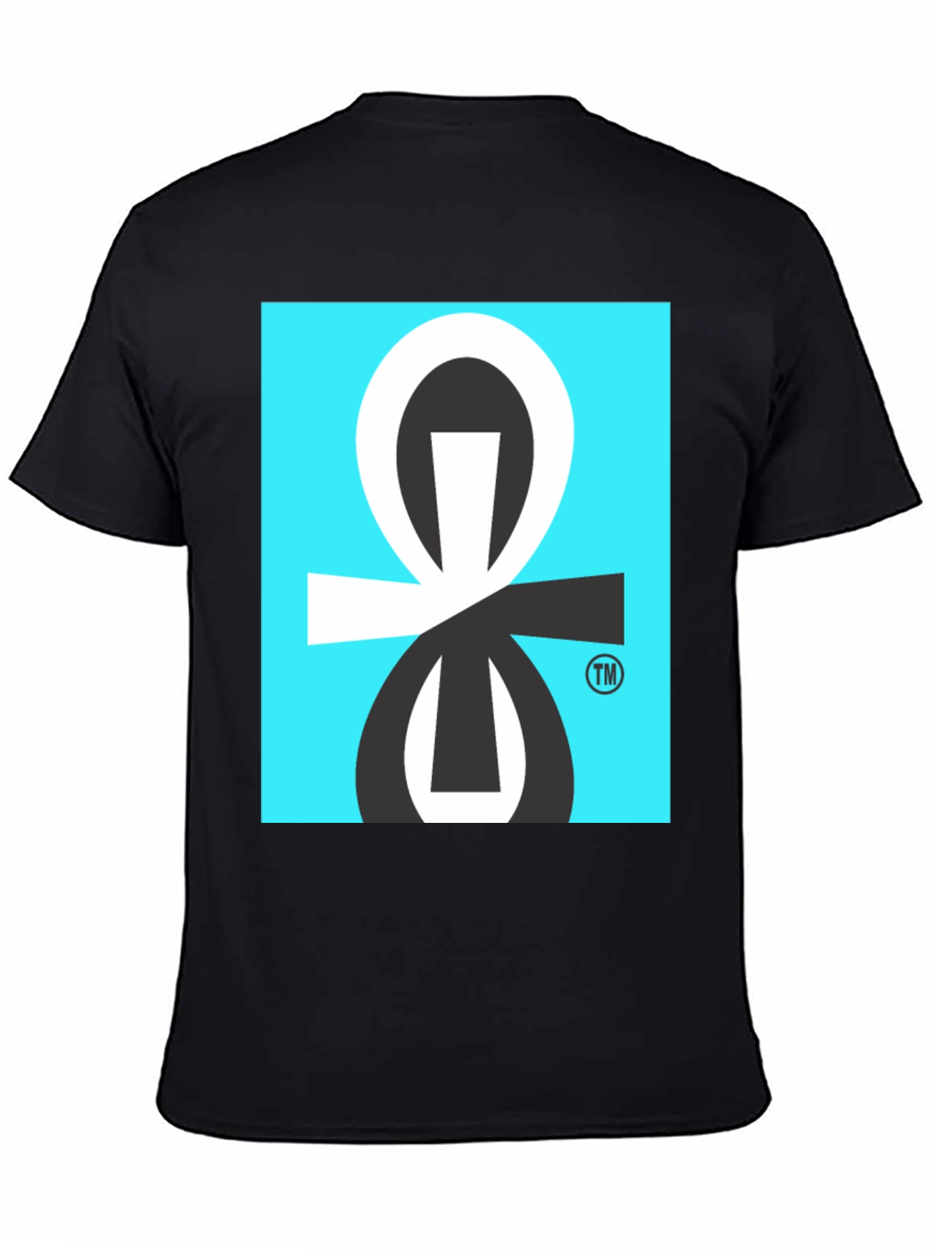 Graphic Tee with Abstract Geometric Design