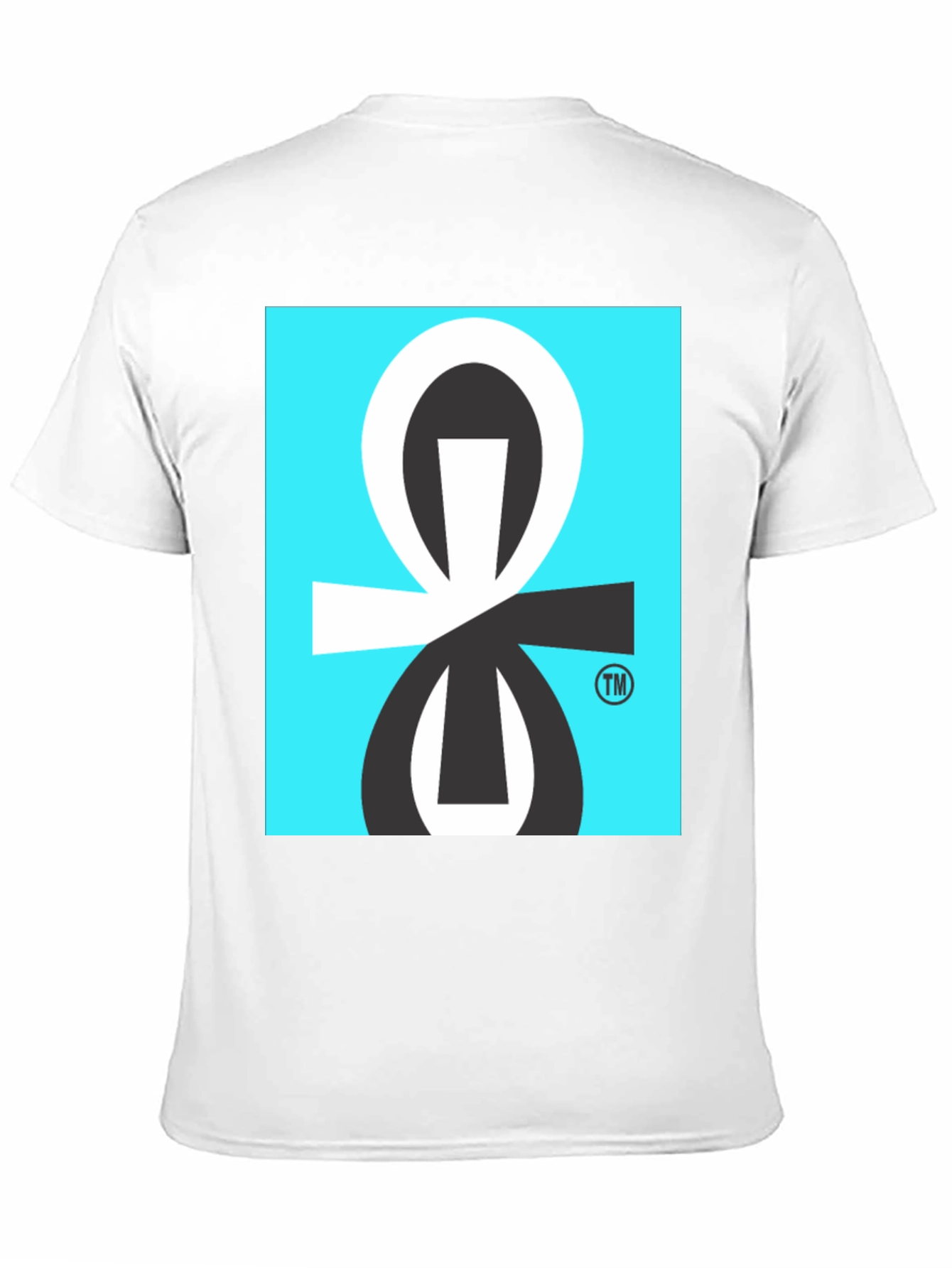 Graphic Tee with Abstract Geometric Design