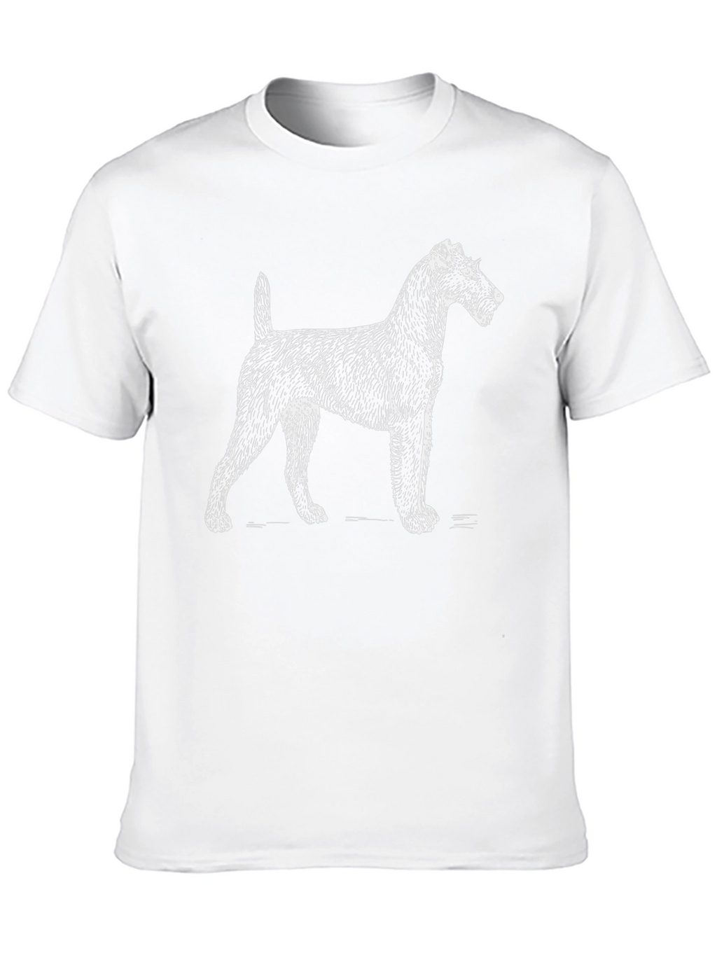 Dog Graphic Tee - Cool Mens Black T-Shirt
