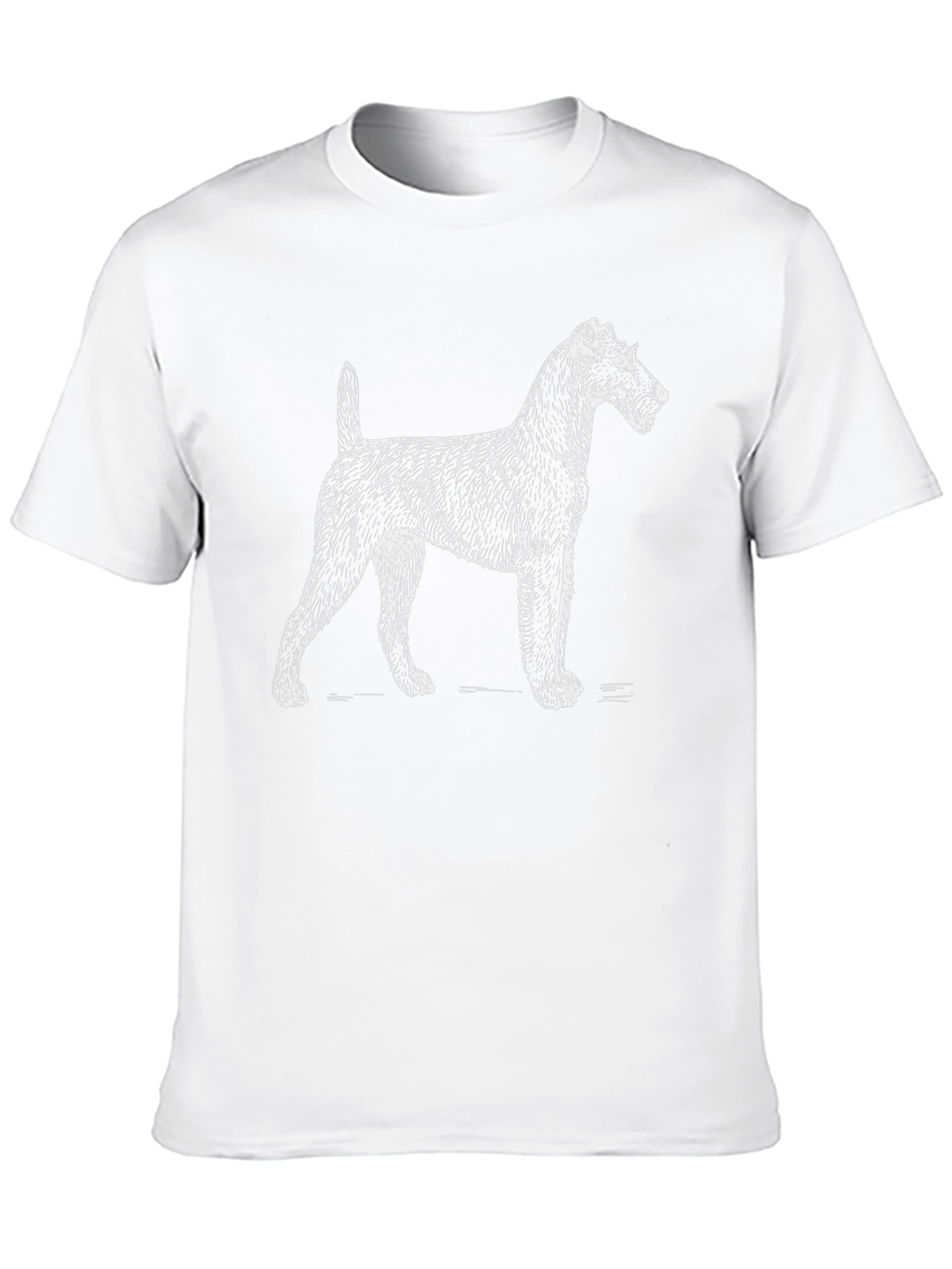 Dog Graphic Tee - Cool Mens Black T-Shirt