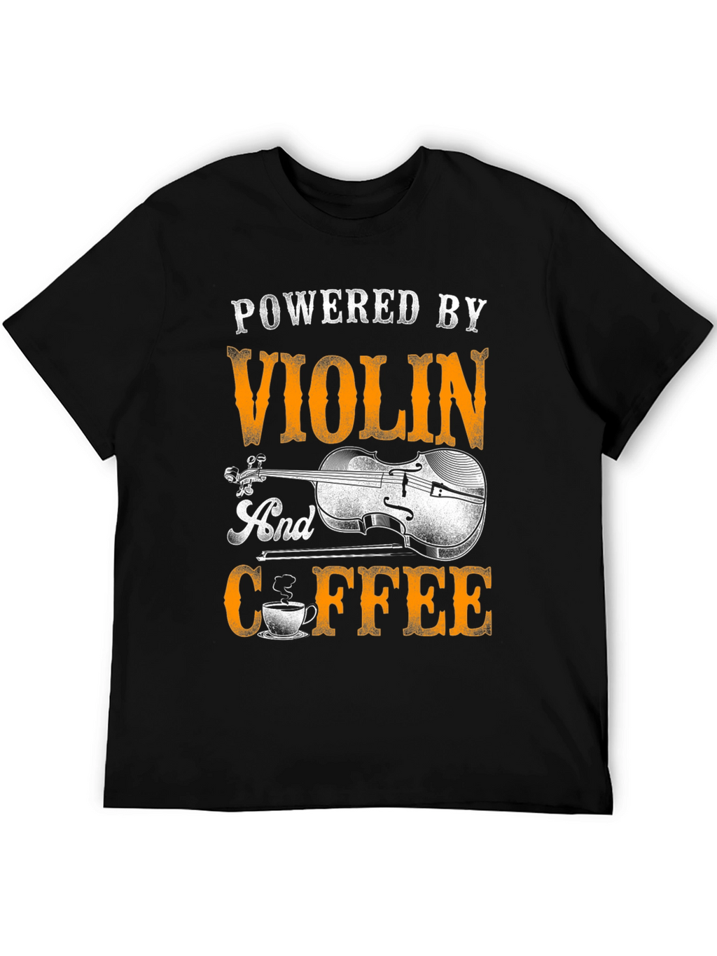 Powered by Violin and Coffee T-Shirt