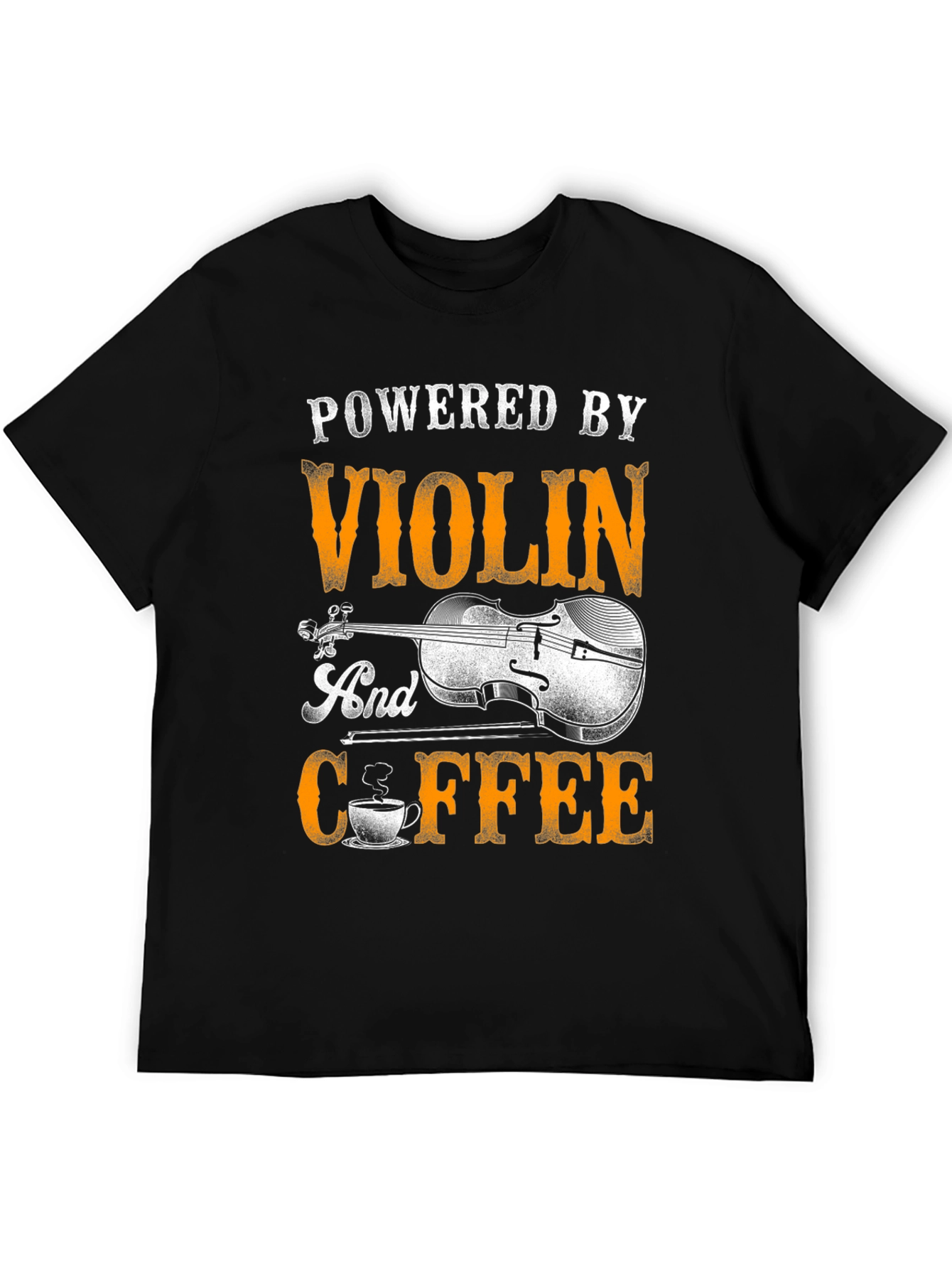 Powered by Violin and Coffee T-Shirt