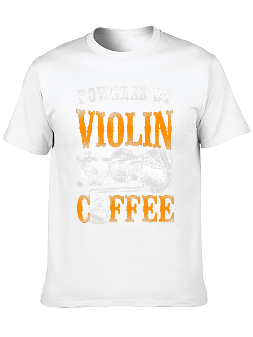 Powered by Violin and Coffee T-Shirt