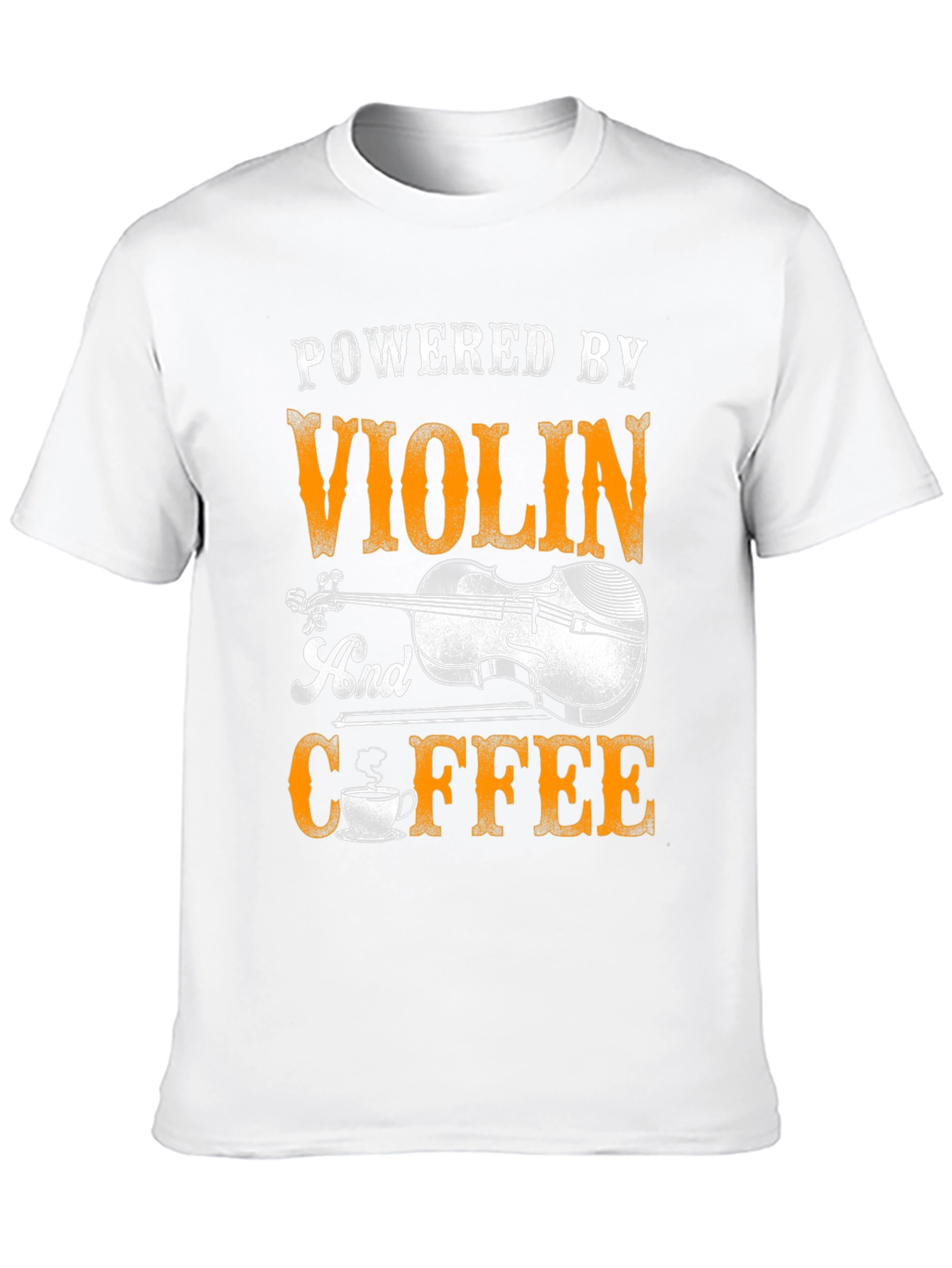 Powered by Violin and Coffee T-Shirt