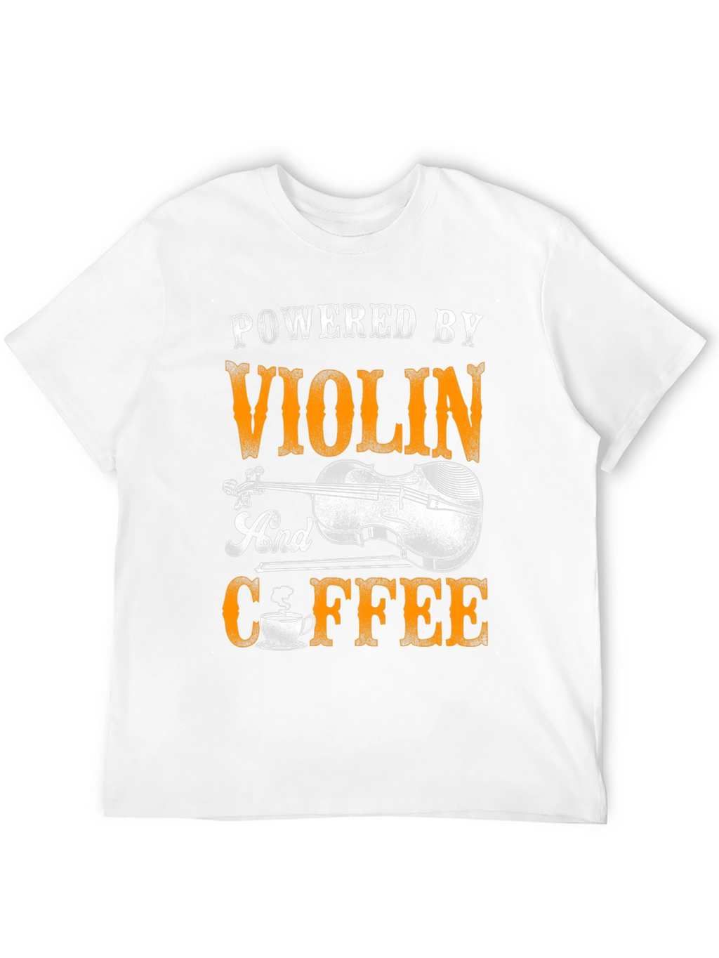 Powered by Violin and Coffee T-Shirt