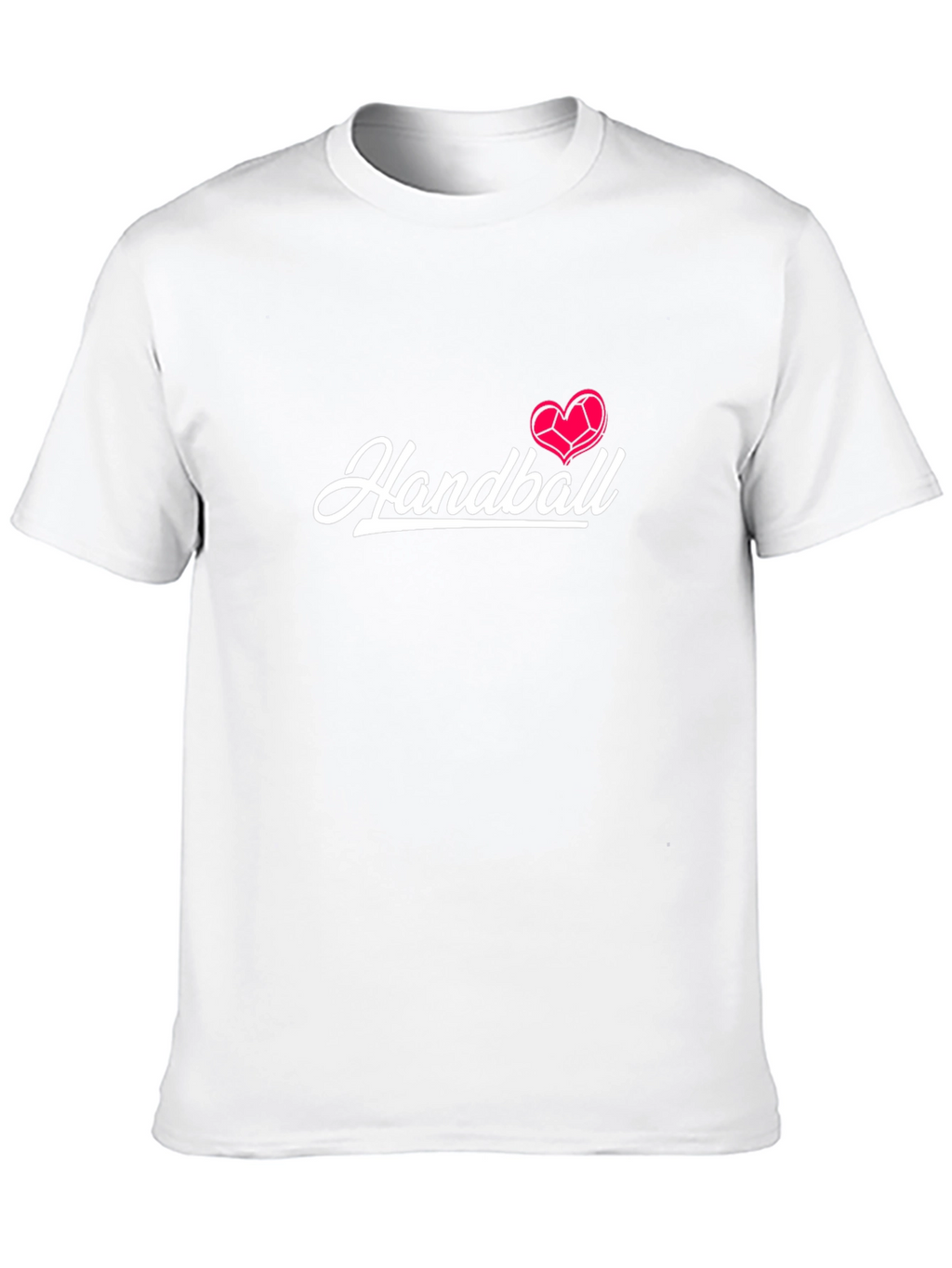 Handball Heart T-Shirt - Sporty & Stylish