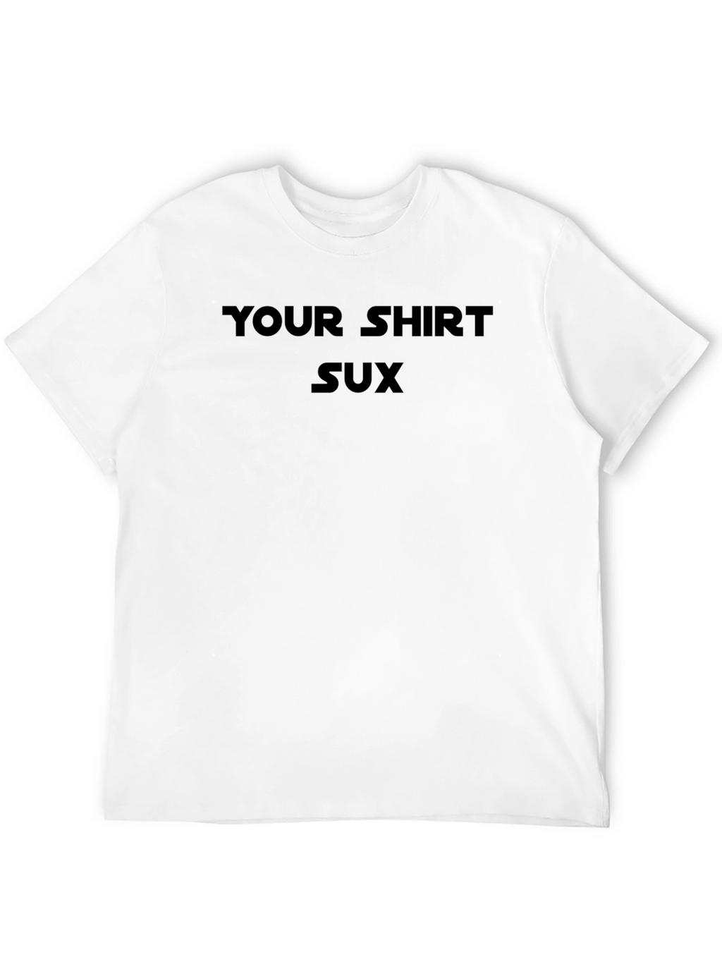 Your Shirt Sux Graphic Tee - Black