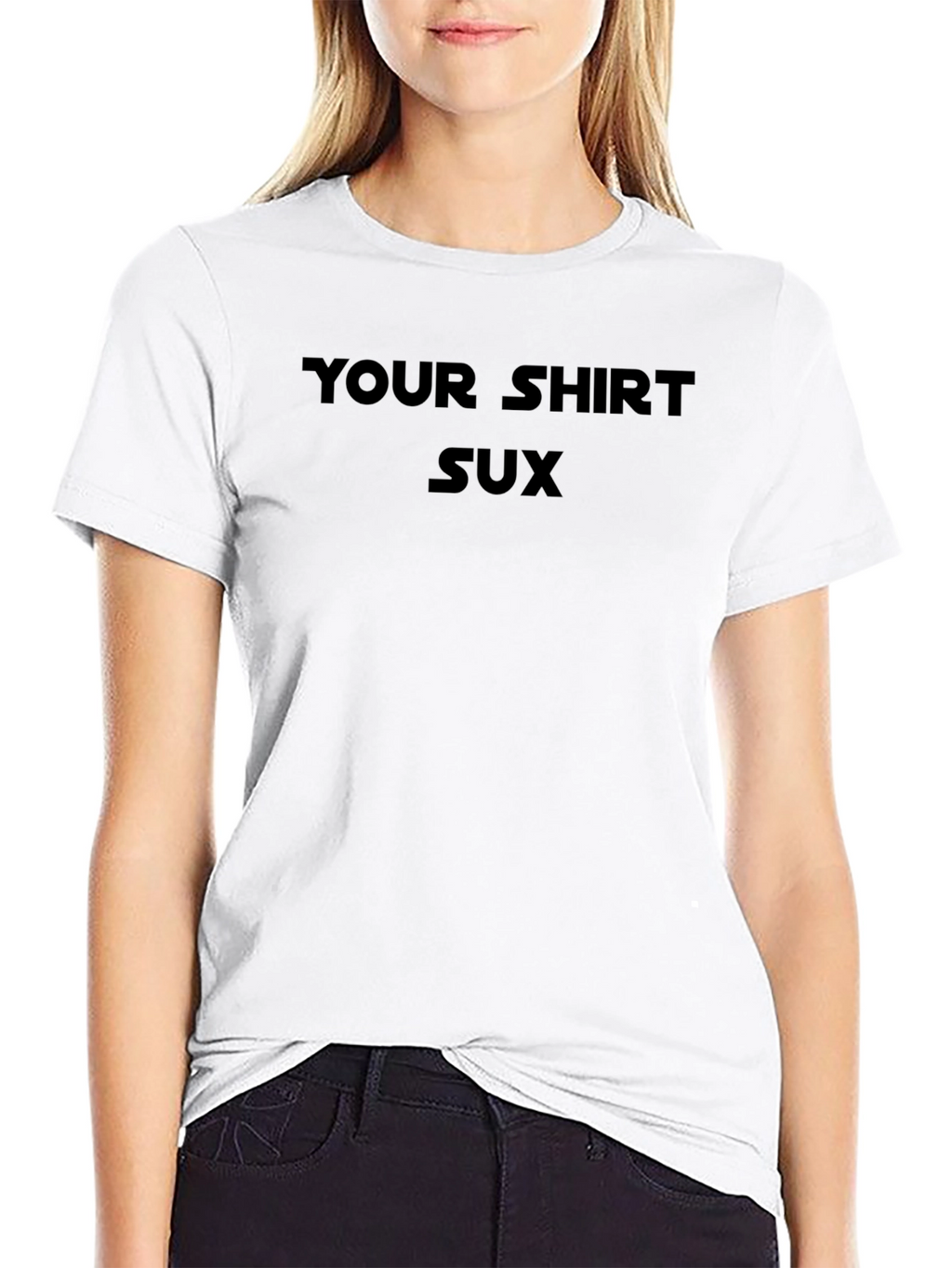 Your Shirt Sux Graphic Tee - Black