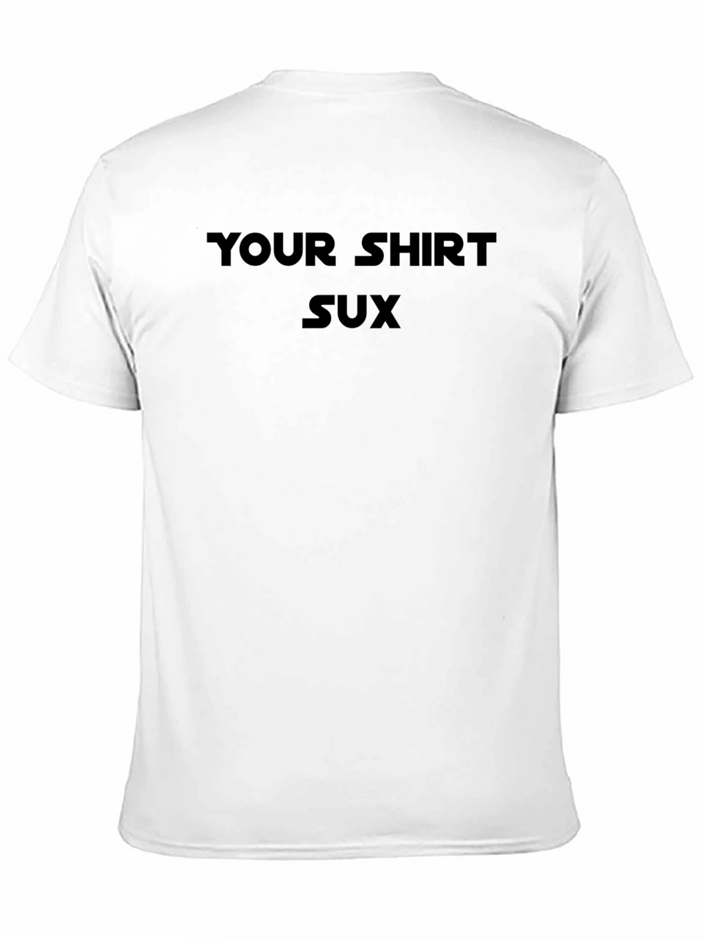 Your Shirt Sux Graphic Tee - Black