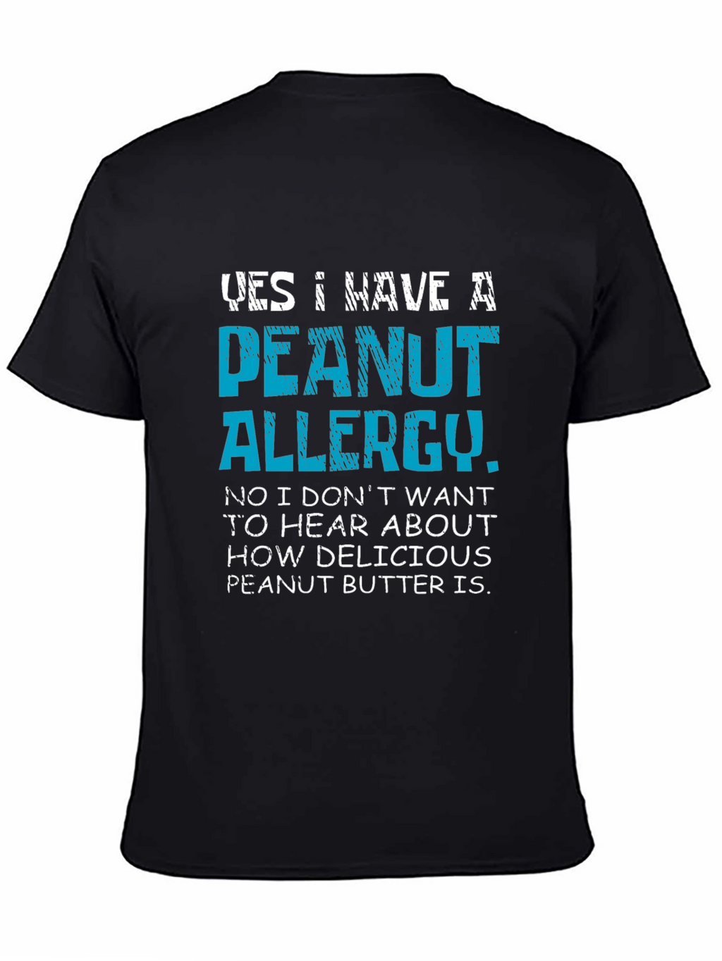 Peanut Allergy Novelty T-Shirt