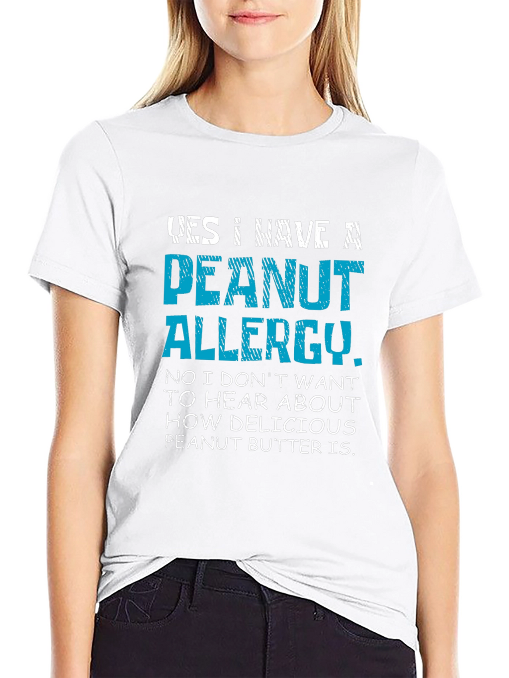 Peanut Allergy Novelty T-Shirt
