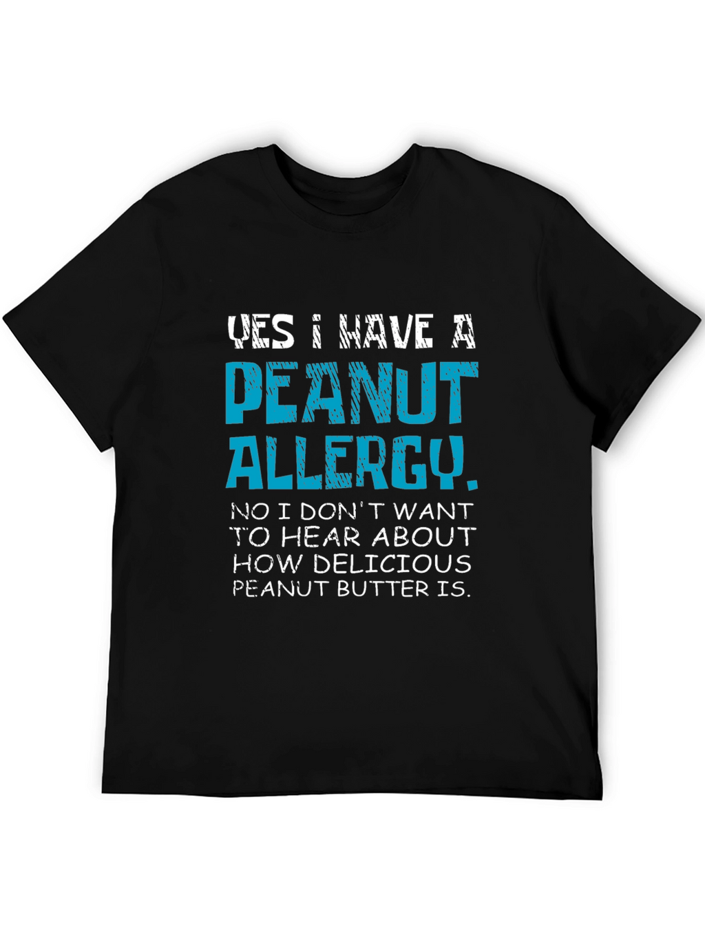 Peanut Allergy Novelty T-Shirt