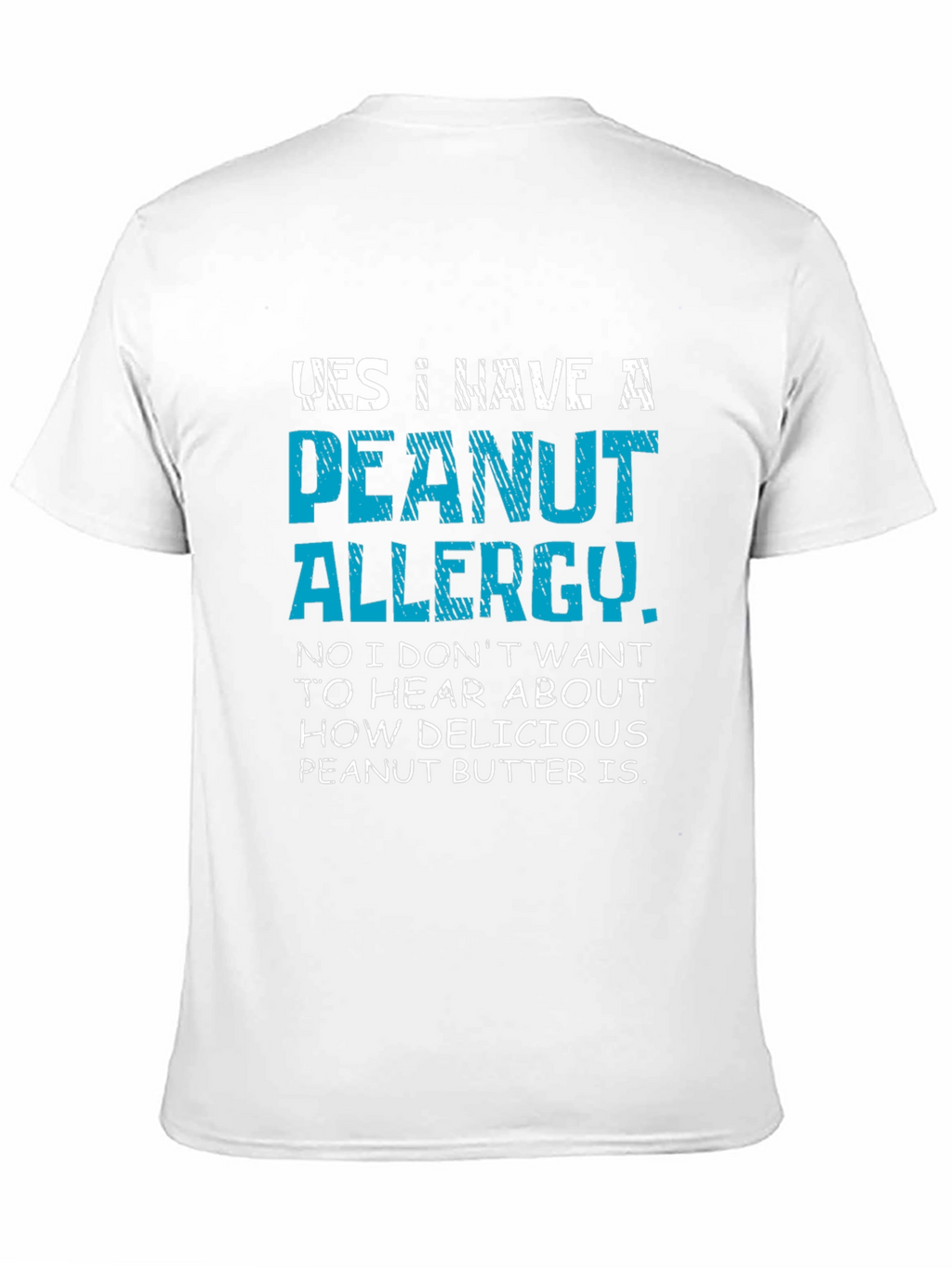 Peanut Allergy Novelty T-Shirt