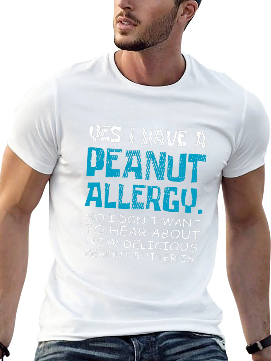 Peanut Allergy Novelty T-Shirt