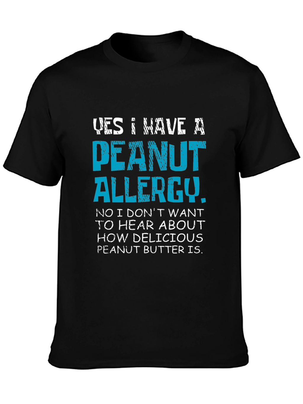 Peanut Allergy Novelty T-Shirt