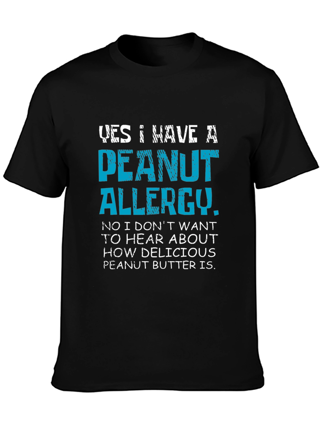 Peanut Allergy Novelty T-Shirt