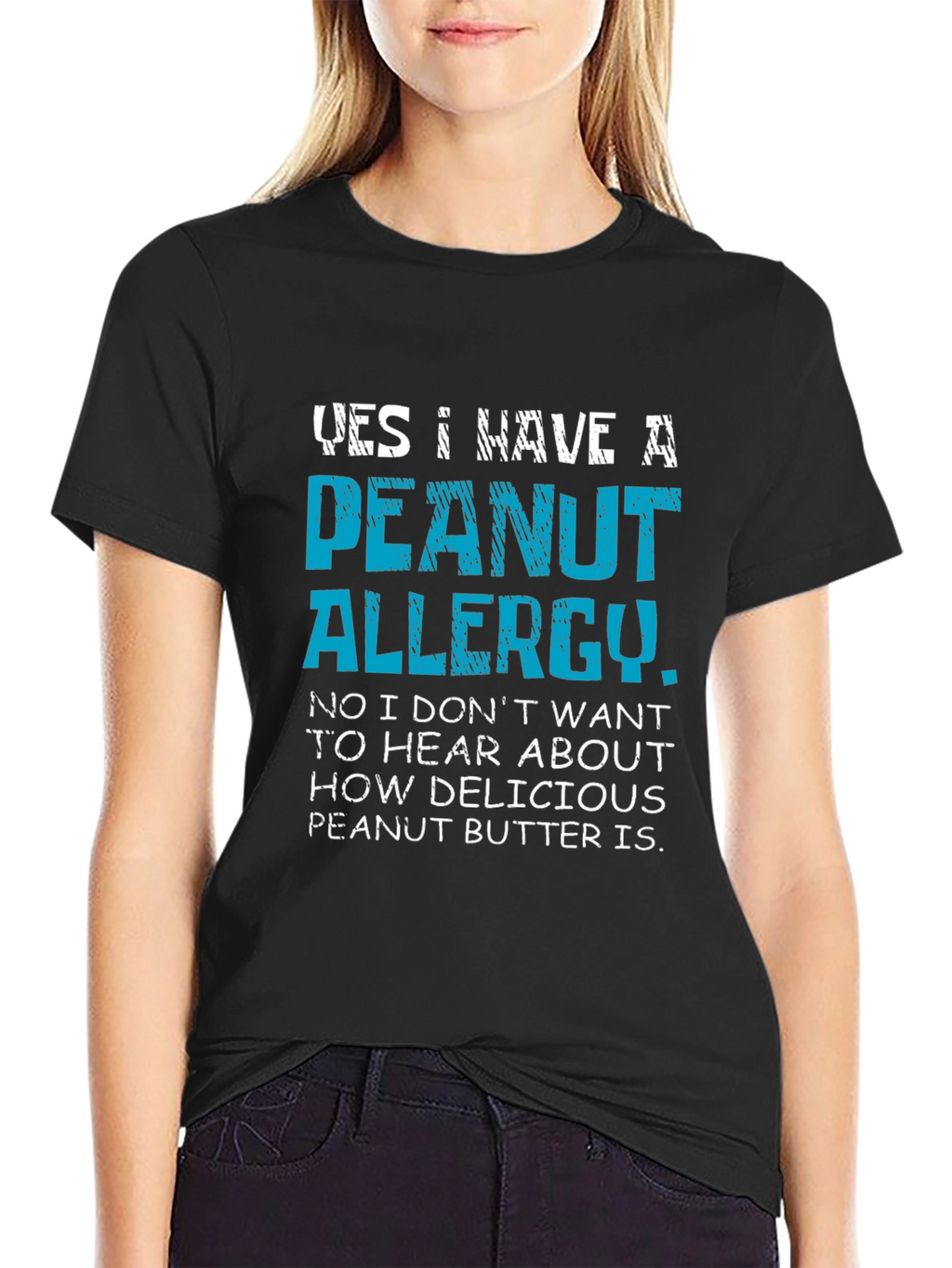 Peanut Allergy Novelty T-Shirt