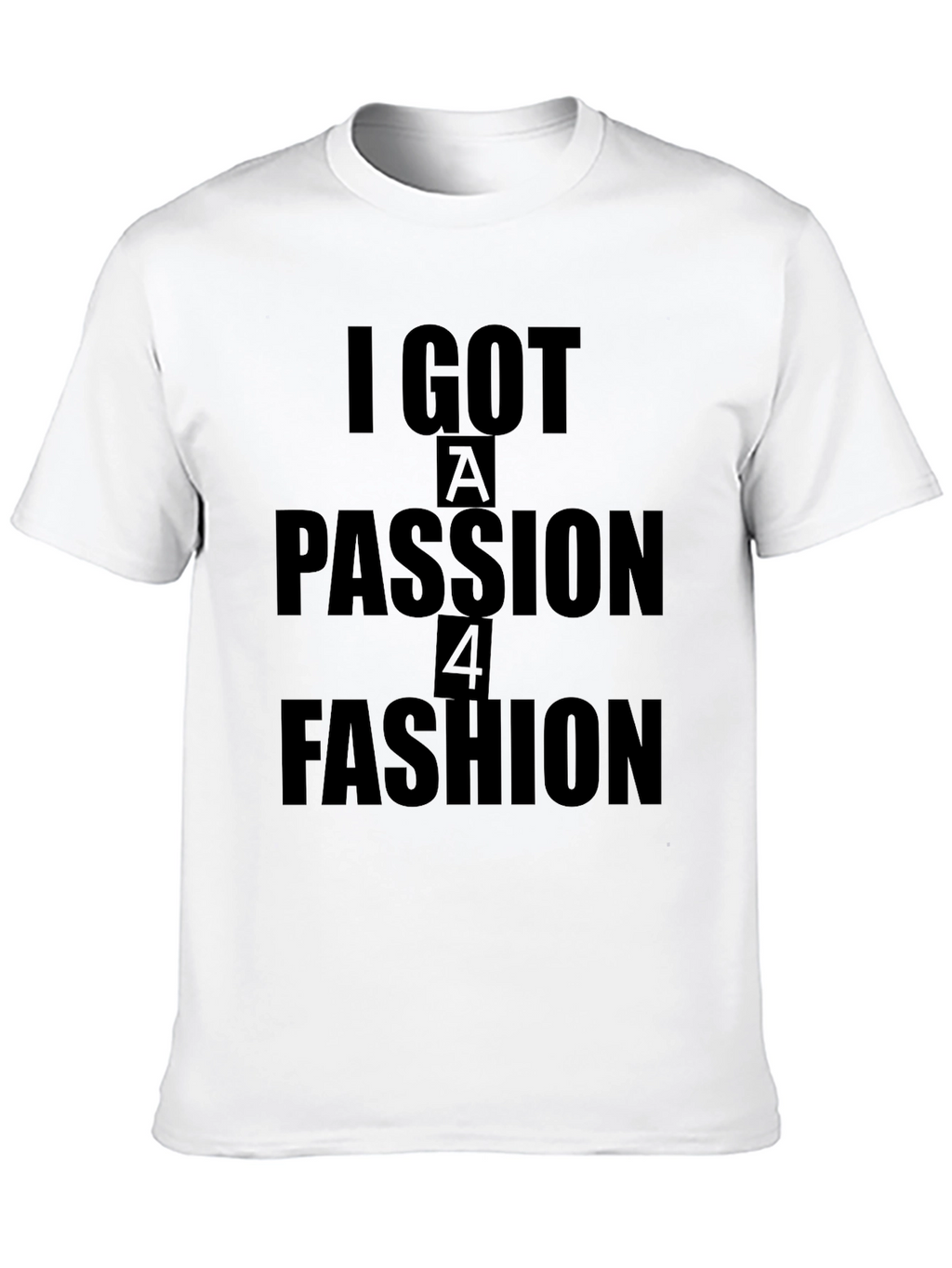Passion 4 Fashion Black T-Shirt