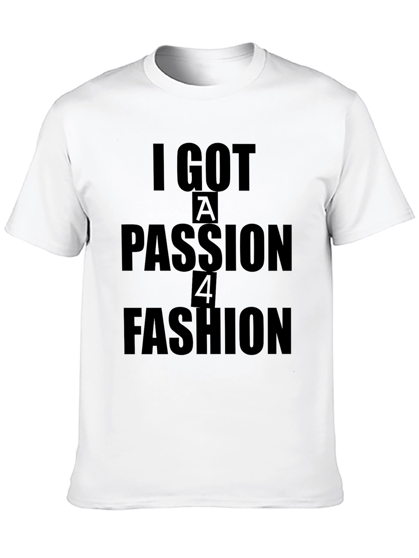 Passion 4 Fashion Black T-Shirt