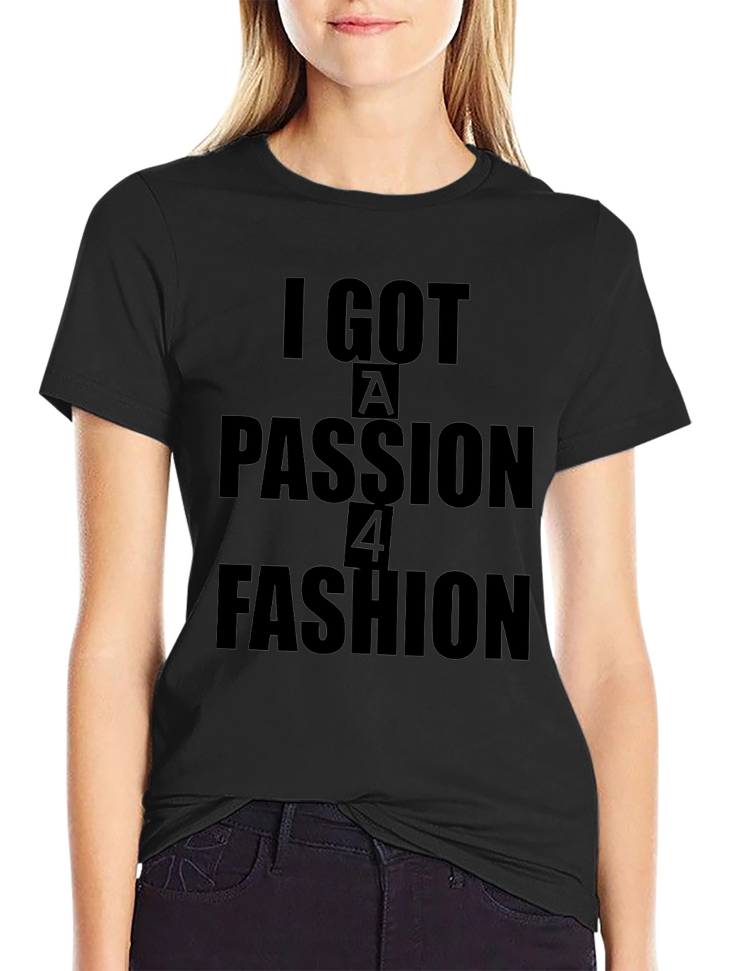 Passion 4 Fashion Black T-Shirt