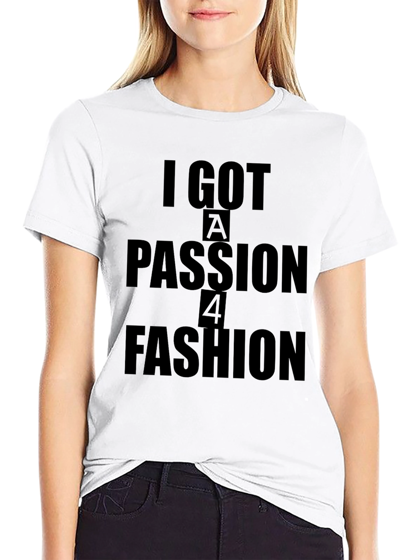 Passion 4 Fashion Black T-Shirt
