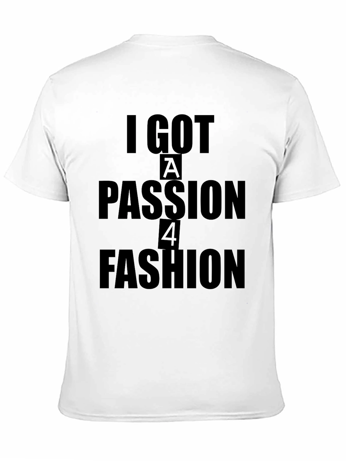 Passion 4 Fashion Black T-Shirt