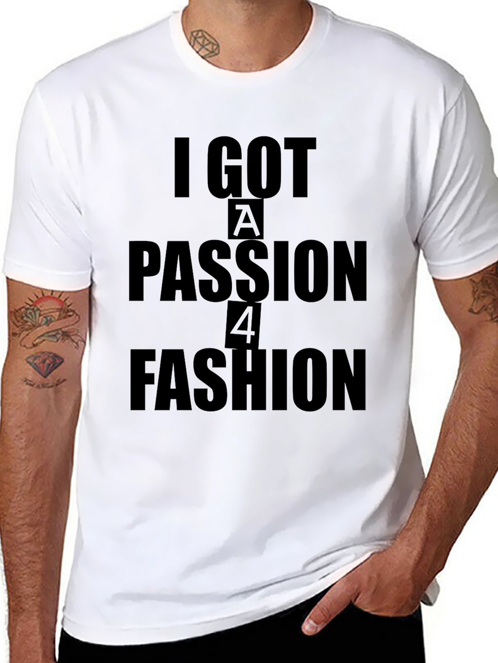 Passion 4 Fashion Black T-Shirt