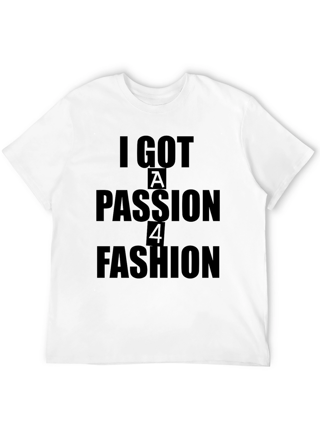 Passion 4 Fashion Black T-Shirt