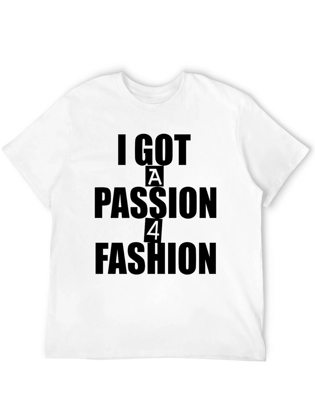 Passion 4 Fashion Black T-Shirt