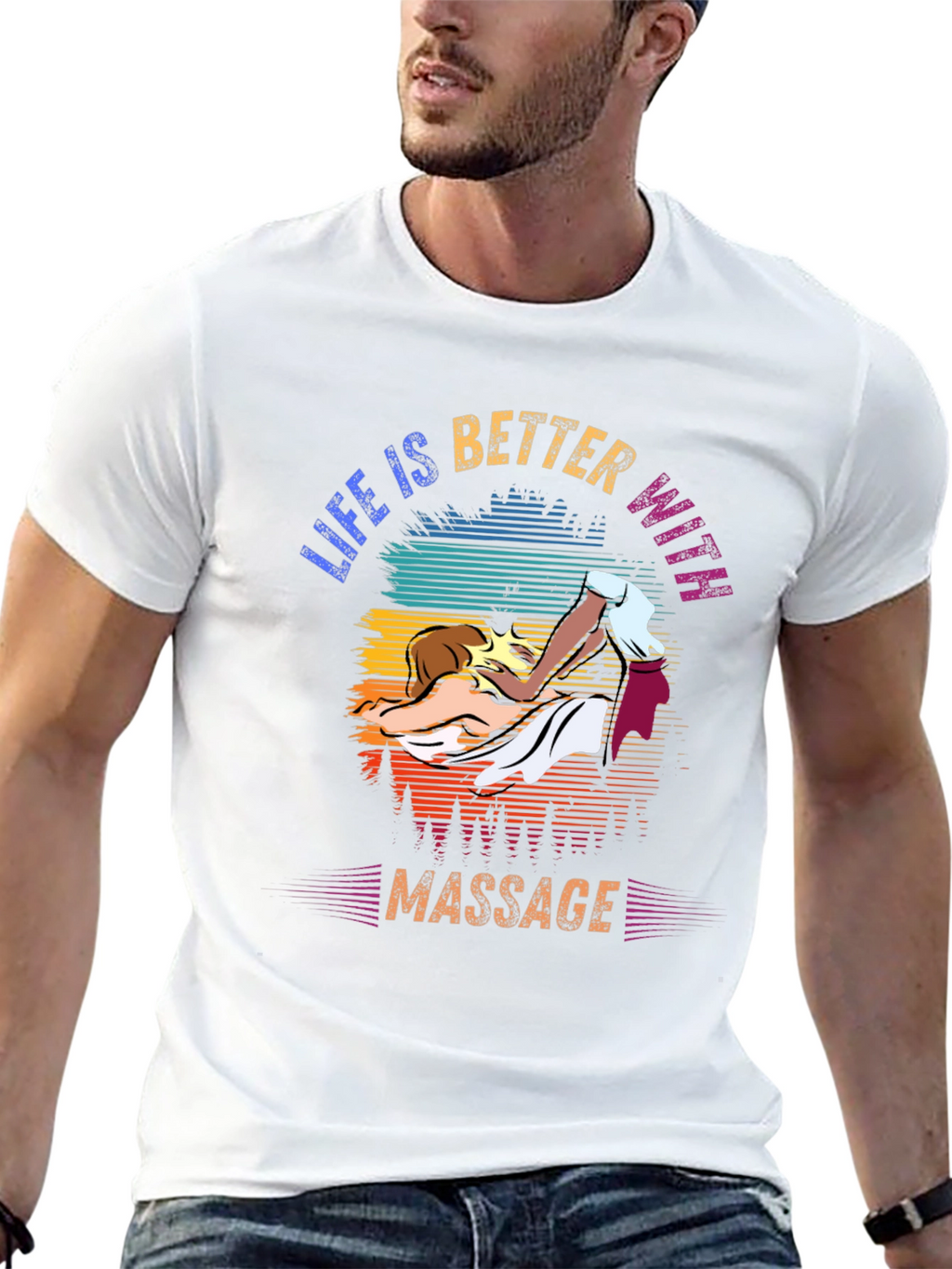 Life is Better with Massage T-Shirt