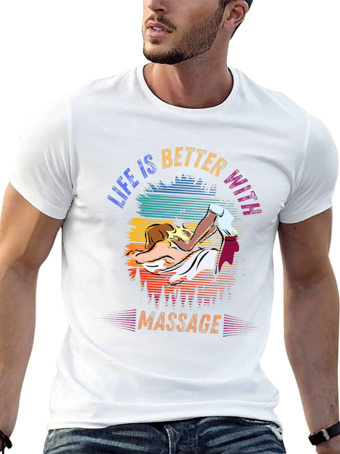 Life is Better with Massage T-Shirt
