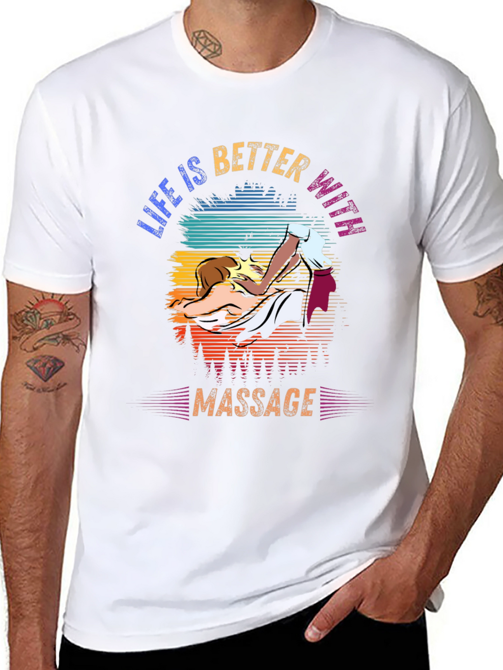 Life is Better with Massage T-Shirt