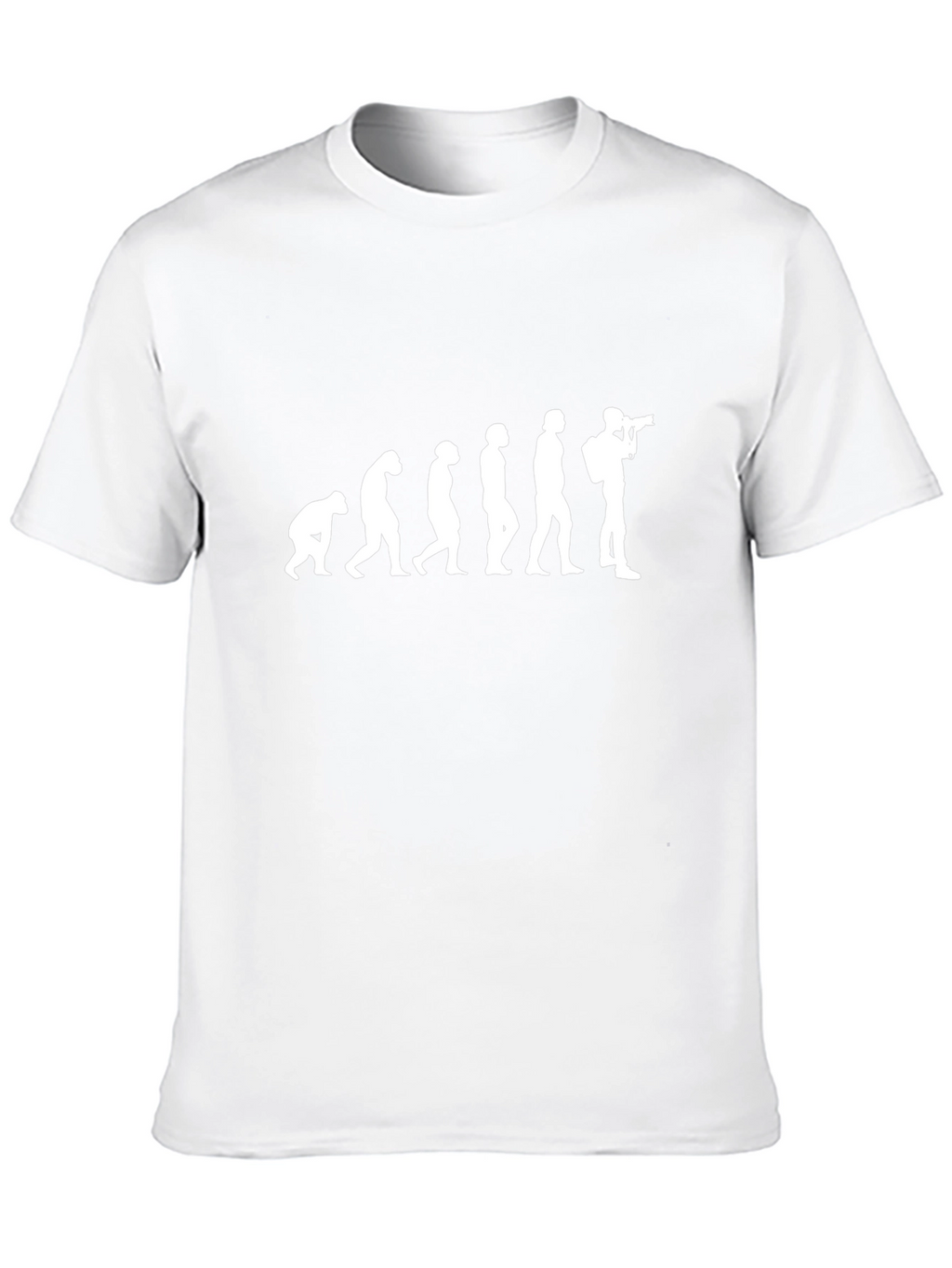 Evolution of Photographer Black T-Shirt
