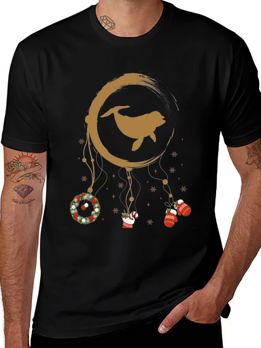 Festive Seal Dreamcatcher T-Shirt
