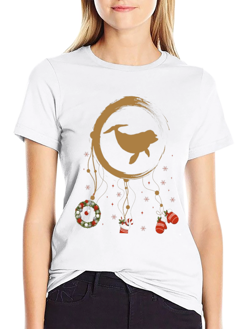 Festive Seal Dreamcatcher T-Shirt