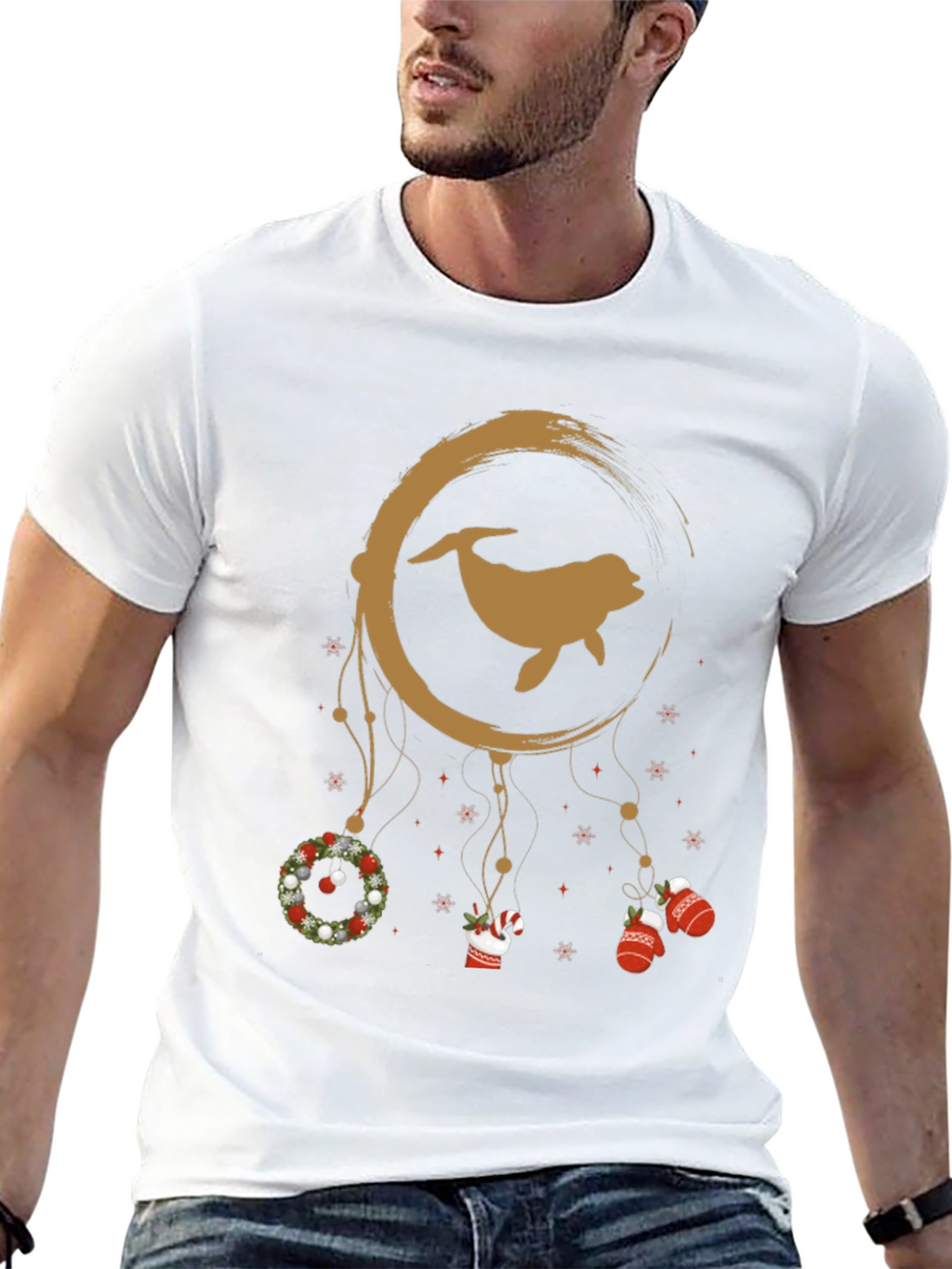 Festive Seal Dreamcatcher T-Shirt
