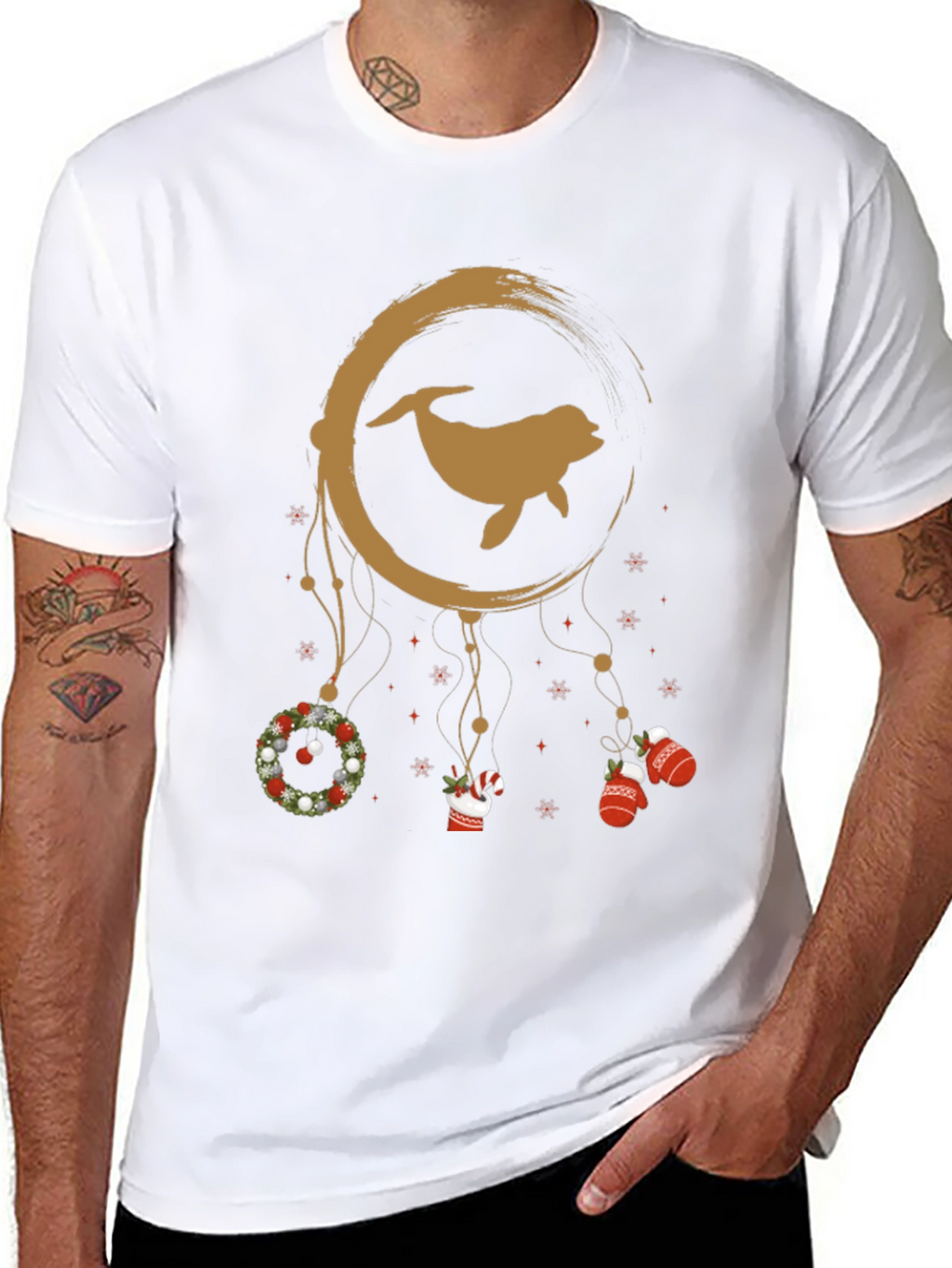 Festive Seal Dreamcatcher T-Shirt